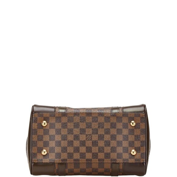 LOUIS VUITTON Brown Damier Leather Bag - Picture 3 of 14